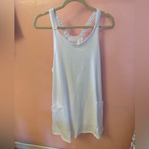 White athletic dress